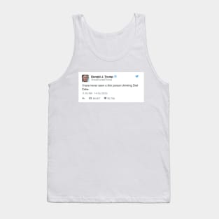 Trump Diet Coke Tweet Tank Top